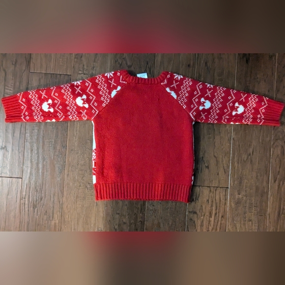 Mickey and Minnie Mouse Christmas Sweater - Picture 3 of 3